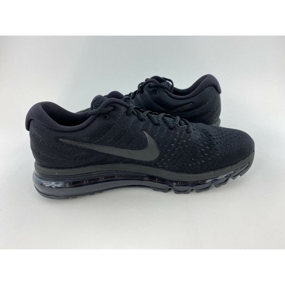 Nike Air Max 2017 Triple Black Men's Size 11-13 Sneakers Shoes - Picture 11 of 12